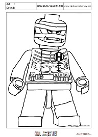 lego-batman boyama sayfaları